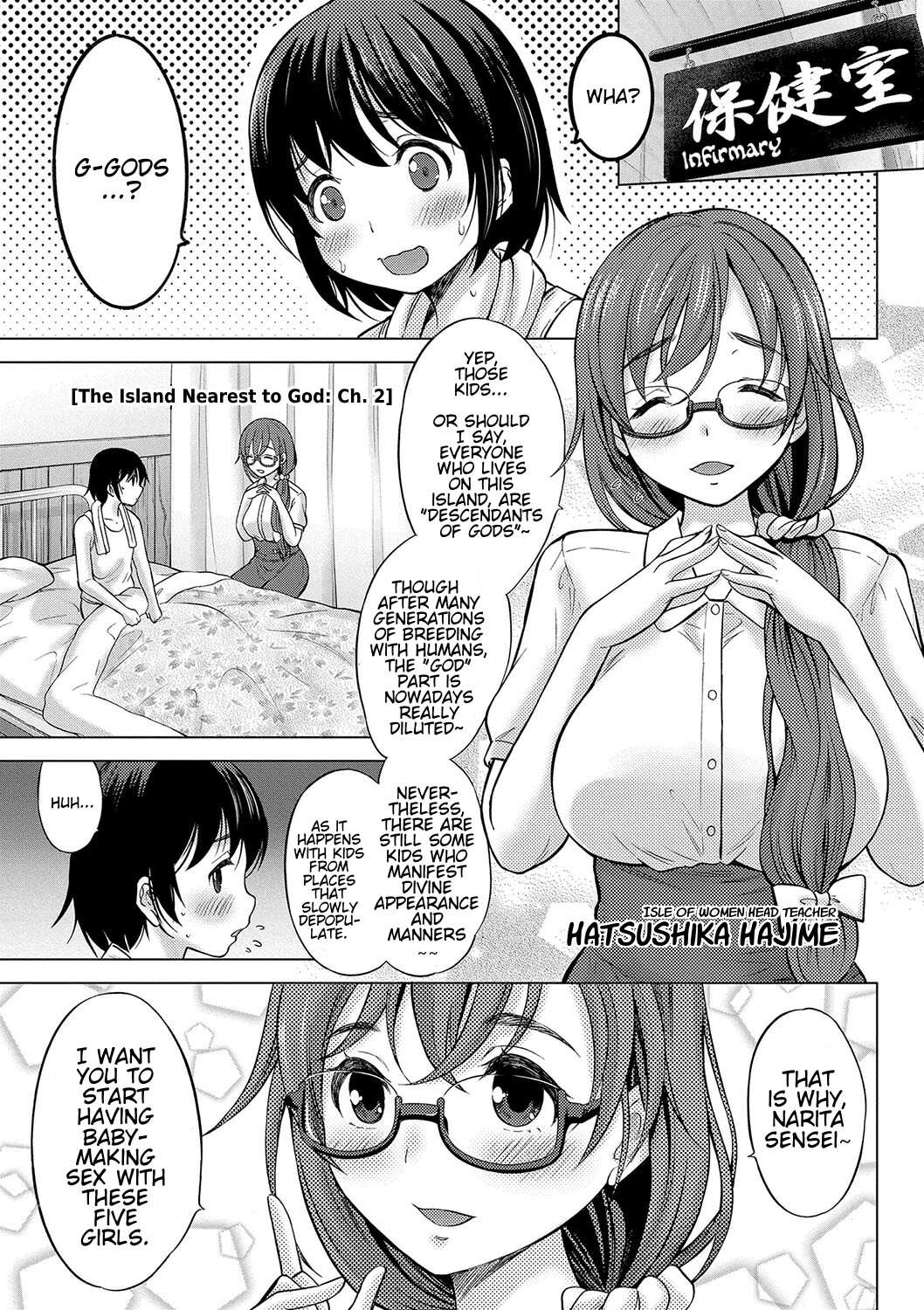 Hentai Manga Comic-The Island Nearest to God-Read-32